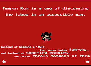 Illustration for article titled Teens Invent 'Tampon Run' Game to De-Stigmatize Periods